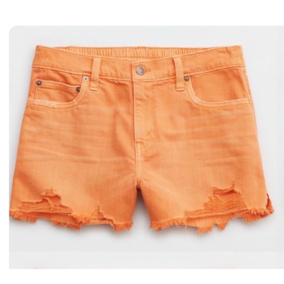 NWT Aerie Low Rise Daydream Denim Shorts - M - Picture 2 of 3